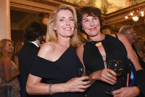 Maria Furtwängler with friend at the award ceremony of the 31 Bavarian Television Prize 2019 in the Prinzregententheater Munich, 24 05 2019 Foto:xF.xGulottax xFuturexImage