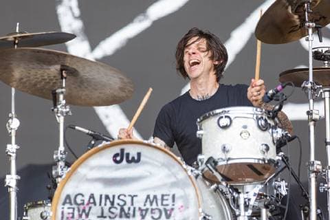 May 25, 2019 - Napa, California, U.S - ATOM WILLARD of Against Me! during the BottleRock Music Festival in Napa, California Napa U.S. - ZUMAs135 20190525_zap_s135_019 Copyright: xDanielxDeSloverx
