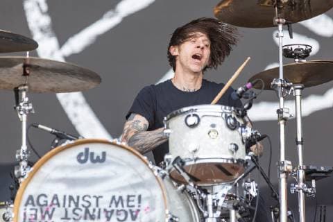 May 25, 2019 - Napa, California, U.S - ATOM WILLARD of Against Me! during the BottleRock Music Festival in Napa, California Napa U.S. - ZUMAs135 20190525_zap_s135_021 Copyright: xDanielxDeSloverx