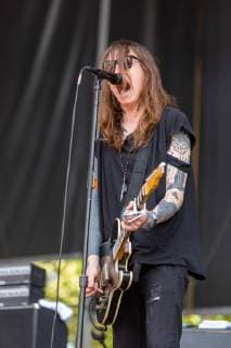May 25, 2019 - Napa, California, U.S - LAURA JANE GRACE of Against Me! during the BottleRock Music Festival in Napa, California Napa U.S. - ZUMAs135 20190525_zap_s135_018 Copyright: xDanielxDeSloverx
