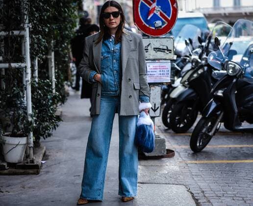Italy: On the street Milan MILAN, Italy- February 23 2019: Alessandra Airo on the street during the Milan Fashion Week. Milan Lombardia Italy Milan  MauroxDelxSignore