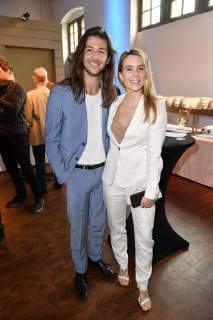 Basile Riccardo with Isabel at the Pre Golf Party for the 11 Golf Charity Cup 2019 in the Schinkelhalle Potsdam, 26 05 2019 Foto:xF.xKernx xFuturexImage