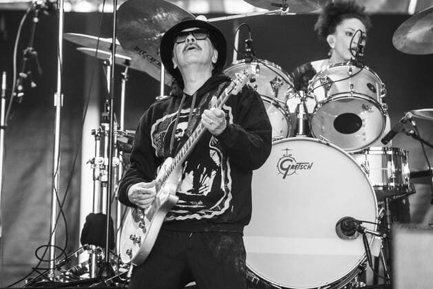 NAPA, CALIFORNIA - MAY 26: Carlos Santana performs during BottleRock Napa Valley 2019 at Napa Valley Expo on May 26, 2019 in Napa, California. Photo: Chris Tuite imageSPACE MediaPunch Copyright: ximageSPACEx