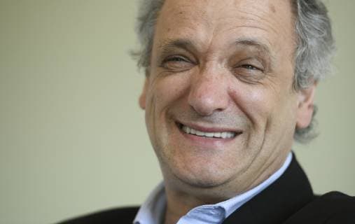 French conductor Louis Langree give briefing on Prague Spring International Music Festival in Prague, Czech Republic, on Wednesday, May 29, 2019. (CTKxPhoto OndrejxDeml) CTKPhotoP201905290828501  dml 002
