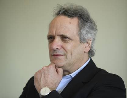 French conductor Louis Langree give briefing on Prague Spring International Music Festival in Prague, Czech Republic, on Wednesday, May 29, 2019. (CTKxPhoto OndrejxDeml) CTKPhotoP201905290832201  dml 001