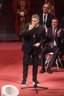 The singer Alejandro Sanz receives the gold medal of the city of Seville that names him as an adopted son, Thursday, May 30, 2019 Cordon Press