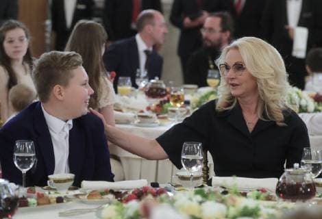 MOSCOW, RUSSIA - MAY 30, 2019: Russia s Deputy Prime Minister Tatiana Golikova ahead of a ceremony at the Moscow Kremlin to present Orders of Parental Glory to parents of large families. Mikhail Metzel TASS  TS0AD575