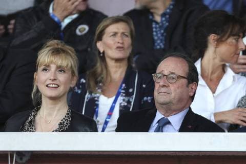 Entertainment Bilder des Tages Julie Gayet - Francois Hollande CELEBRITES : France Vs Chine - Amical - 31 05 2019 MichaelBaucher Panoramic 