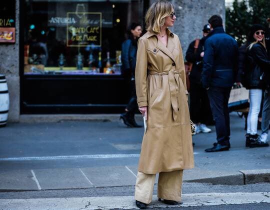 Italy: On the street Milan MILAN, Italy- February 24 2019: Lisa Aiken on the street during the Milan Fashion Week. Milan Lombardia Italy Milan  MauroxDelxSignore