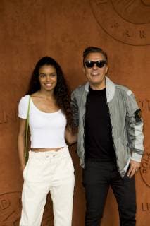 Jean Roch et sa compagne Anais Monory CELEBRITES : Internationaux de France 2019 Roland Garros - Village - 03 06 2019 JBAutissier Panoramic 