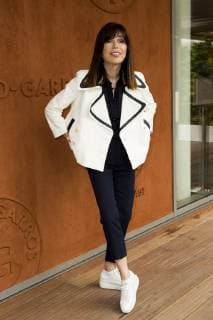Karen Cheryl CELEBRITES : Internationaux de France 2019 Roland Garros - Village - 03 06 2019 JBAutissier Panoramic 