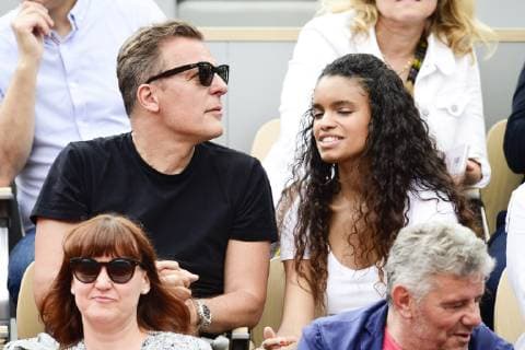 Jean Roch et sa femme Anais Monory CELEBRITES : Internationaux de France 2019 Roland Garros - 03 06 2019 JBAutissier Panoramic 