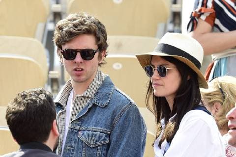 thomas soliveres et Lucie Boujenah CELEBRITES : Internationaux de France 2019 Roland Garros - 03 06 2019 JBAutissier Panoramic 