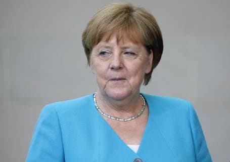 Federal Chancellor Angela Merkel, Germany, Berlin, Federal Chancellery, award of the winners of the competition startsocial by BK in Merkel, 03 06 2019