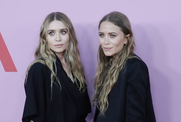 Ashley Olsen and Mary-Kate Olsen arrive on the red carpet at the 2019 CFDA Fashion Awards at the Brooklyn Museum in New York City on June 3, 2019.  NYP20190603131 JOHNxANGELILLO