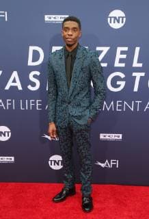 HOLLYWOOD, CA - JUNE 6: Chadwick Boseman at the AFI Life Achievement Award: A Tribute To Denzel Washington at the Dolby Theatre in Hollywood, California on June 6, 2019. Copyright: xFayexSadoux