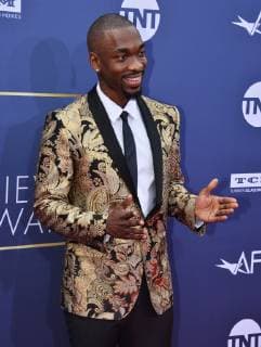 Actor Jay Pharoah arrives for American Film Institute s 47th annual Life Achievement Award tribute gala to actor Denzel Washington at the Dolby Theatre in the Hollywood section of Los Angeles on June 6, 2019.  LAP2019060628 JIMxRUYMEN