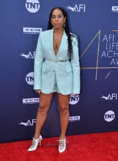 Honoree Melina Matsoukas arrives for American Film Institute s 47th annual Life Achievement Award tribute gala to actor Denzel Washington at the Dolby Theatre in the Hollywood section of Los Angeles on June 6, 2019.  LAP2019060634 JIMxRUYMEN