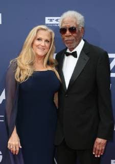 HOLLYWOOD, CA - JUNE 6: Lori McCreary, Morgan Freeman, at The American Film Institute s 47th Life Achievement Award Gala Tribute To Denzel Washington at the Dolby Theatre in Hollywood, California on June 6, 2019. Copyright: xFayexSadoux