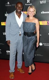 Nova Meierhenrich and Jerry Kwarteng at the award ceremony of Studio Hamburg Nachwuchspreis on 6 06 2019 in Hamburg Studio Hamburg Nachwuchspreis on 2019 in Hamburg