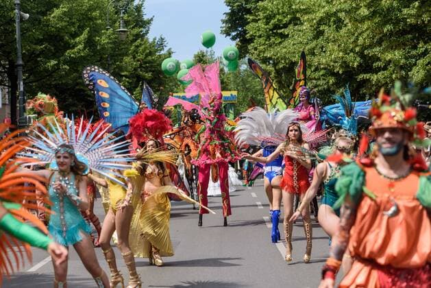 Berlin, Parade Carnival of Cultures 2019 Germany, Berlin 09 06 2019 The picture shows the Parade Carnival of Cultures in Berlin Berlin Berlin Germany