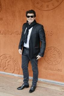 2019 Roland-Garros Tennis Open. Internationaux de tennis de Roland-Garros. Village. Patrick Bruel. 241535 2019-06-09 Paris France  Copyright: xArnal-Durdenx xStarfacex STAR_241535_059