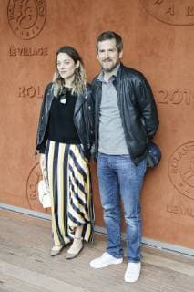 2019 Roland-Garros Tennis Open. Internationaux de tennis de Roland-Garros. Village. Marion Cotillard. Guillaume Canet. 241535 2019-06-09 Paris France  Copyright: xArnal-Durdenx xStarfacex STAR_241535_109