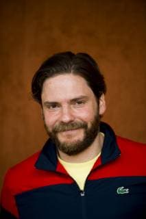 Daniel Bruhl CELEBRITES : Internationaux de France 2019 Roland Garros - Village - Finale Hommes - 09 06 2019 JBAutissier Panoramic 