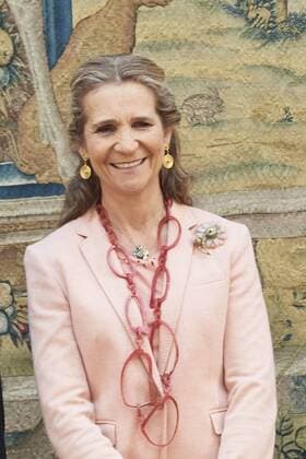 11-06-2019 Princess Elena de Borbon attends the awards ceremony of the 28th edition of the Children and Youth Painting Contest for School Centers’ at Palacio de El Pardo in Madrid. No Spain  Copyright: xPPEx
