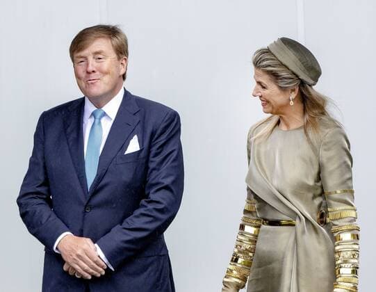Entertainment Bilder des Tages 12-06-2019 Ireland Queen Maxima and King Willem-Alexander on the 1st day of the 3 day statevisit to Ireland. With the presidents of the House of Representatives and Senate and visiting Dogpatch labs at the Dublin silicon docks with It and Tech startups.  Copyright: xPPEx
