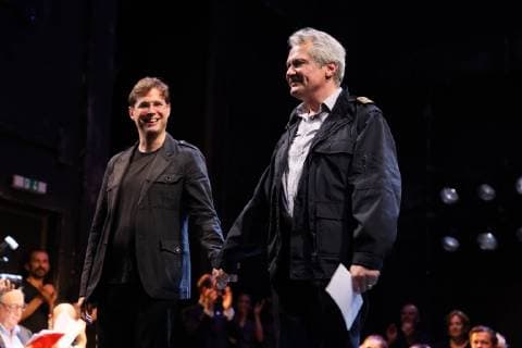 Presentation of the Marietta and Friedrich Torberg Medal Vienna, Theater in der Josefstadt, 12 06 2019 Herbert FÖTTINGER, Daniel KEHLMANN