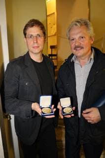 Presentation of the Marietta and Friedrich Torberg Medal Vienna, Theater in der Josefstadt, 12 06 2019 Herbert FÖTTINGER, Daniel KEHLMANN