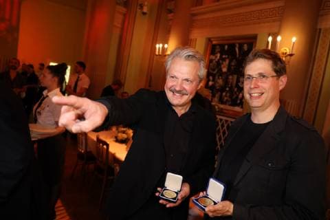 Presentation of the Marietta and Friedrich Torberg Medal Vienna, Theater in der Josefstadt, 12 06 2019 Herbert FÖTTINGER, Daniel KEHLMANN