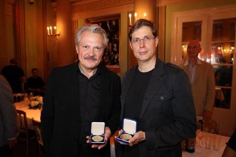 Presentation of the Marietta and Friedrich Torberg Medal Vienna, Theater in der Josefstadt, 12 06 2019 Herbert FÖTTINGER, Daniel KEHLMANN