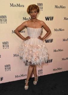 12 June 2019 - Beverly Hills, California - Ryan Michelle Bathe. Women In Film Annual Gala 2019 Presented By Max Mara held at Beverly Hilton Hotel. Photo Credit: Birdie Thompson AdMedia 241683 2019-06-12 California Beverly Hills Etats-Unis  Copyright: xAdMediax STAR_241683_066