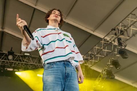 June 13, 2019 - Manchester, Tennessee, U.S - JACK HARLOW during the Bonnaroo Music + Arts Festival in Manchester, Tennessee Manchester U.S. - ZUMAs135 20190613_zap_s135_017 Copyright: xDanielxDeSloverx