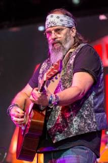 June 13, 2019 - Manchester, Tennessee, U.S - STEVE EARLE of Steve Earle and The Dukes during the Grand Ole Opry super jam Bonnaroo Music + Arts Festival in Manchester, Tennessee Manchester U.S. - ZUMAs135 20190613_zap_s135_113 Copyright: xDanielxDeSloverx