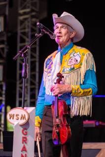 June 13, 2019 - Manchester, Tennessee, U.S - WOODY PAUL of Riders in the Sky during the Grand Ole Opry super jam Bonnaroo Music + Arts Festival in Manchester, Tennessee Manchester U.S. - ZUMAs135 20190613_zap_s135_111 Copyright: xDanielxDeSloverx
