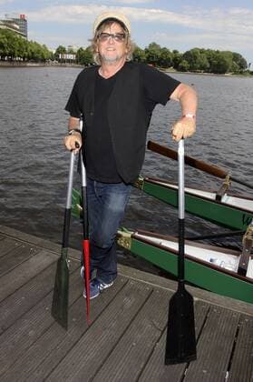 Martin Krug at the dragon boat race 2019 of the Michael Stich Foundation at the Alster Hamburg, 14 06 2019 Foto:xgbrcix xFuturexImage