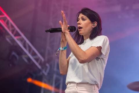 June 14, 2019 - Manchester, Tennessee, U.S - K FLAY (KRISTINE MEREDITH FLAHERTY) during the Bonnaroo Music + Arts Festival in Manchester, Tennessee Manchester U.S. - ZUMAs135 20190614_zap_s135_033 Copyright: xDanielxDeSloverx