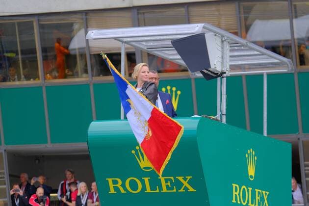 Entertainment Bilder des Tages Charlene de Monaco CELEBRITES : Depart - FIA WEC - ROUND 8 - 24 heures du Mans - 15 06 2019 MPSAgency Panoramic 