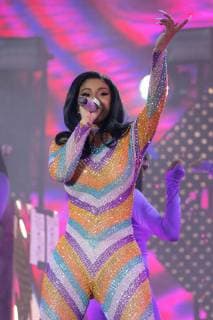 June 16, 2019 - Manchester, Tennessee, U.S - CARDI B during the Bonnaroo Music + Arts Festival in Manchester, Tennessee Manchester U.S. - ZUMAs135 20190616_zap_s135_017 Copyright: xDanielxDeSloverx