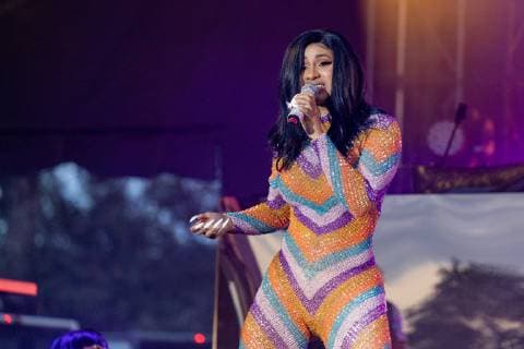 June 16, 2019 - Manchester, Tennessee, U.S - CARDI B during the Bonnaroo Music + Arts Festival in Manchester, Tennessee Manchester U.S. - ZUMAs135 20190616_zap_s135_022 Copyright: xDanielxDeSloverx