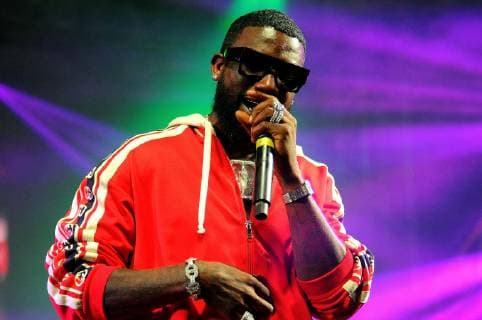 Gucci Mane performs during the 2019 Bonnaroo Music & Arts Festival in Manchester, Tennessee. Photo: Lori Sky Twohy for imageSPACE MediaPunch Copyright: ximageSPACEx