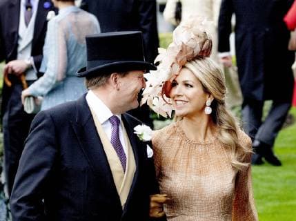 18-06-2019 England Queen Maxima and King Willem-Alexander during the Royal Ascot horse races. The 5 day meeting is one of the highlights of the horse racing calendar and has been held at the famous Berkshire course since 1711.  Copyright: xPPEx