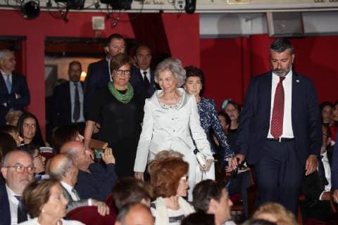 Emeritus Queen Sofia attends a concert during the closing of the Reina Sofía School of Music 2018 2019 academic year held at Royal Theater in Madrid, Spain, 18 June 2019. Emeritus Queen Sofia attends a concert at Royal Theater in Madrid !ACHTUNG: NUR REDAKTIONELLE NUTZUNG!  Copyright: xKikoxHuescax GRAF592 20190618-636964857886609910