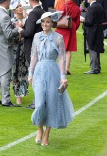 18-06-2019 England Royals during the Royal Ascot horse races. Catherine The 5 day meeting is one of the highlights of the horse racing calendar and has been held at the famous Berkshire course since 1711.  Copyright: xPPEx