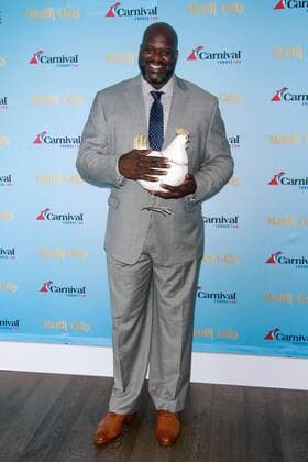 Entertainment Themen der Woche KW25 NEW YORK, NY - JUNE 18: Carnival Cruise Line and NBA star Carnival?s Chief Fun Officer Shaquille O?Neal host an exclusive deck party to celebrate Mardi Gras, Carnival?s newest ship debuting in 2020 at Pier 59 on June 18, 2019 in New York City. Copyright: xDiegoxCorredor MediaPunchx