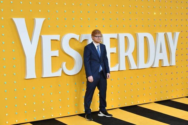 Entertainment Themen der Woche KW25 Ed Sheeran attends premiere of musical film based around the The Beatles, at Odeon Luxe Leicester Square. 18 06 2019. London, United Kingdom. Yesterday UK film premiere.  xNilsxJorgensenx xi-Imagesx IIM-19818-0034