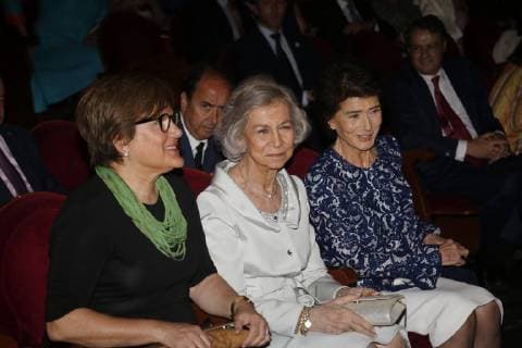 The Queen Sofia, attends the closing ceremony of the 2018 2019 course of the Reina Sofia School of Music Photo Jose Cuesta 261 Cordon Press Cordon Press Press  JosexCuesta